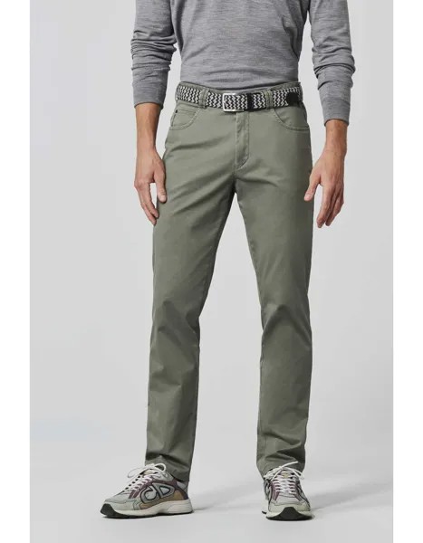 Брюки чинос Meyer Swing Pocket Diego, оливковый