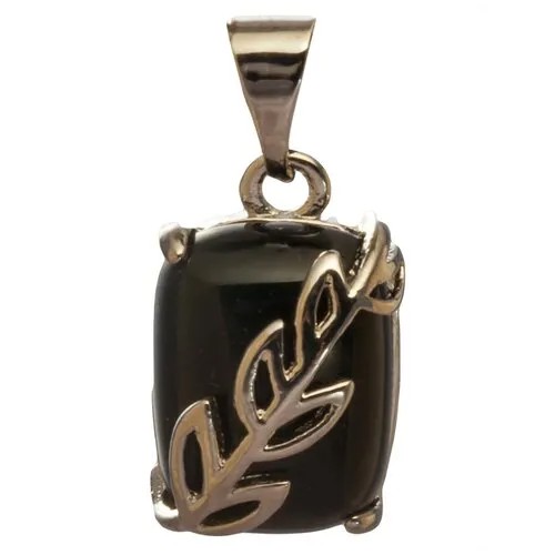 Подвеска Lotus Jewelry, оникс, черный