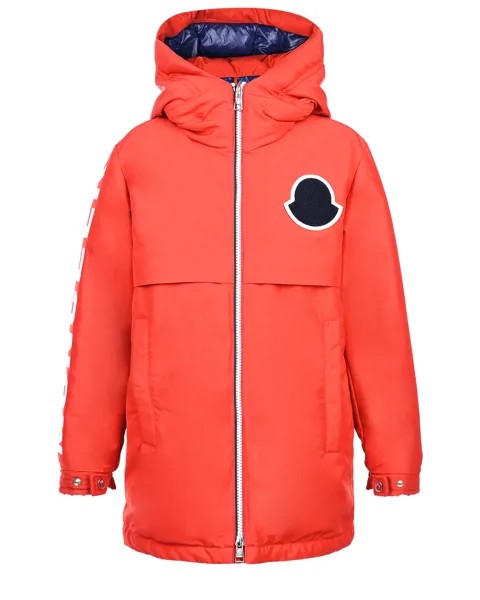 Красная парка Airon с пуховым утеплителем Moncler