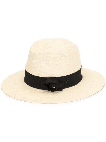 Chanel Pre-Owned шляпа-трилби Camélia