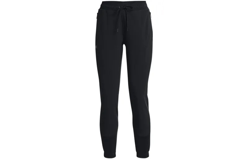 Женские трикотажные спортивные штаны Under Armour, цвет Black