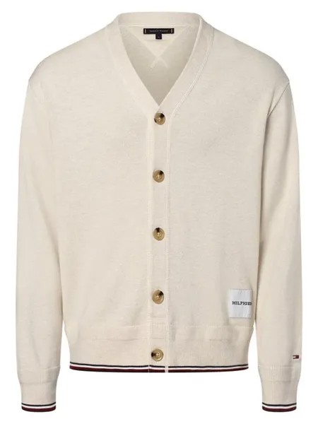 Кардиган с шелковым наполнением Tommy Hilfiger, желтый