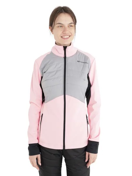 Спортивная куртка женская NordSki Hybrid W розовая XS