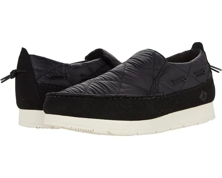 Лоферы Sperry Moc-Sider, цвет Black Nylon