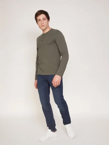 Лонгслив мужской z0113131730425800 Zolla хаки 2XL