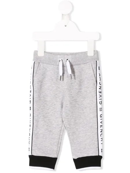 Givenchy Kids спортивные брюки с логотипом