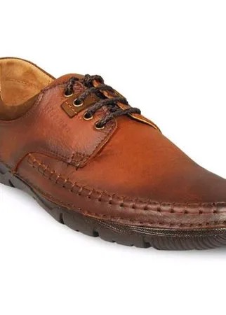 Туфли Rooman, натуральная кожа, размер 41, коричневый