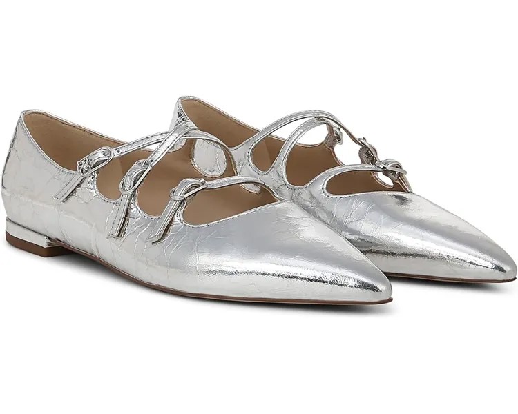 Туфли на плоской подошве Sam Edelman Cass, цвет Soft Silver