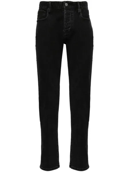 Emporio Armani джинсы прямого кроя, черный