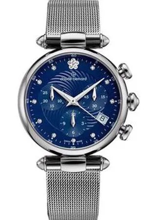 Швейцарские наручные  женские часы Claude Bernard 10216-3BUIFN2. Коллекция Dress code