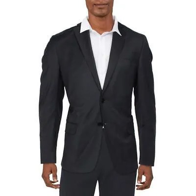 Мужской деловой костюм Armani Exchange с отделкой пиджаком на двух пуговицах BHFO 4471