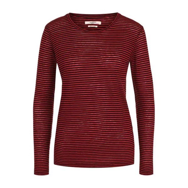 Лонгслив из смеси хлопка и льна Isabel Marant Etoile