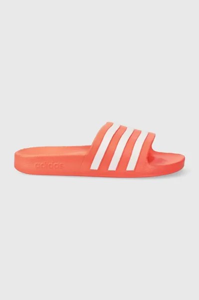 Шлепанцы Adilette adidas, оранжевый