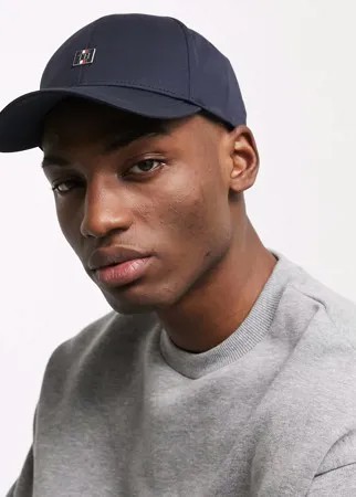 Темно-синяя кепка с логотипом Tommy Hilfiger-Темно-синий