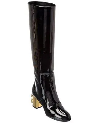 Женские лакированные сапоги до колена Dolce - Gabbana Dg Karol