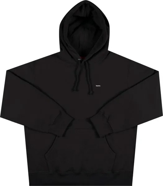 Толстовка Supreme Small Box Hooded Sweatshirt 'Black', черный