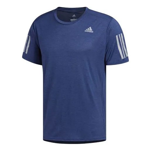 Футболка adidas Rs Cooler Ss M Running Sports Short Sleeve, индиго