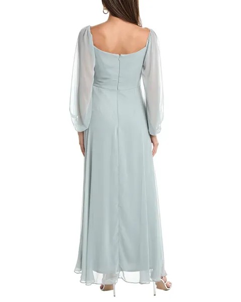 Шифоновое платье Dessy Collection THE DESSY GROUP, зеленый