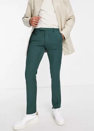 Зеленые брюки Twisted Tailor-Зеленый цвет