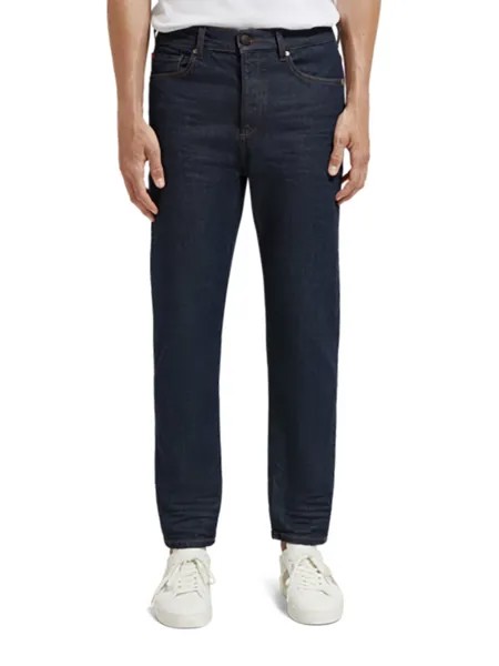 Джинсы Scotch & Soda Tapered fit, темно синий