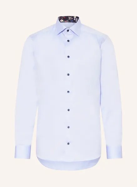 Рубашка узкого кроя Eton, синий