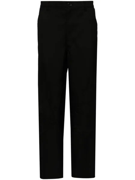 Comme Des Garçons Shirt брюки с декоративной строчкой, черный