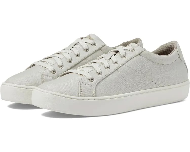 Кроссовки L.L.Bean Eco Bay Canvas Sneaker Lace-Up, цвет Silver Birch