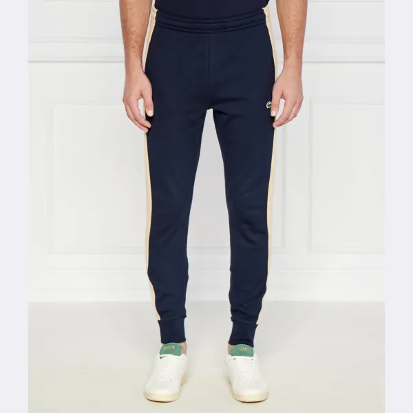 Спортивные брюки узкого кроя Lacoste, синий