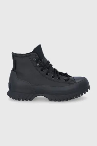Кожаные ботинки Converse, черный