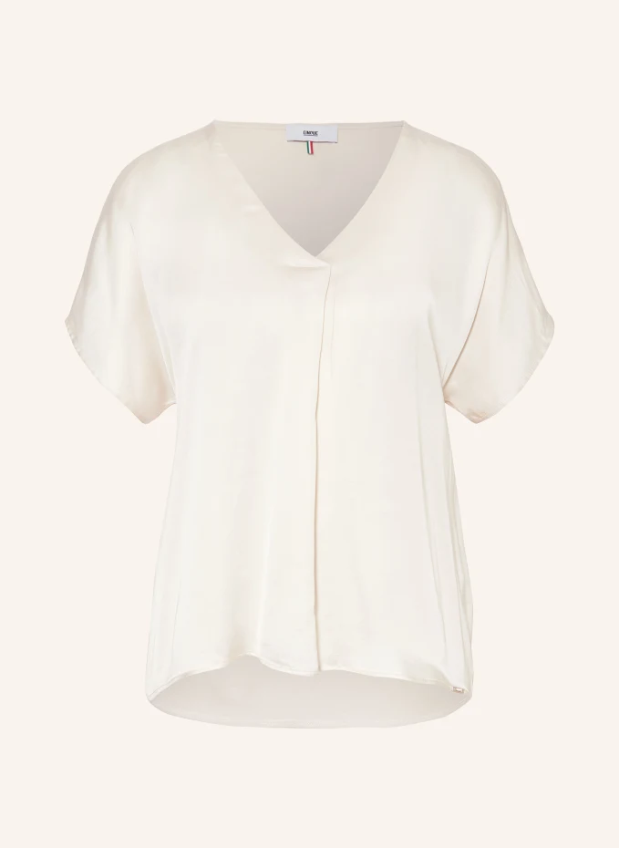 Блузка-рубашка civanea из микса материалов Cinque, бежевый