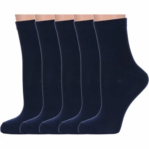 Носки PARA socks, 5 пар, размер 23, синий