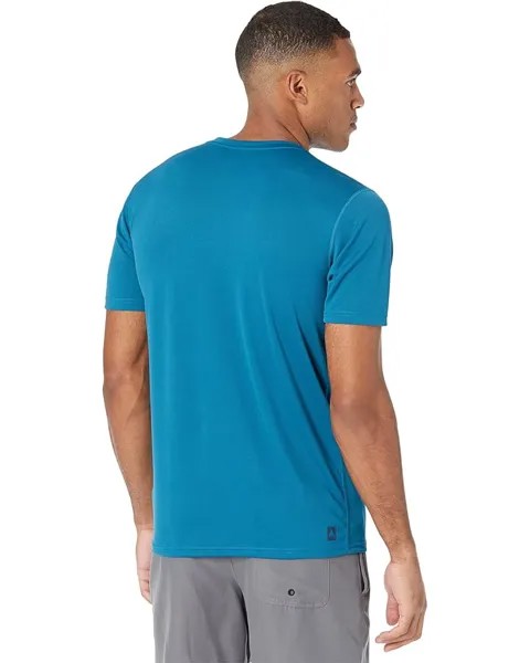 Футболка Burton Brand Active Short Sleeve T-Shirt, цвет Lyons Blue