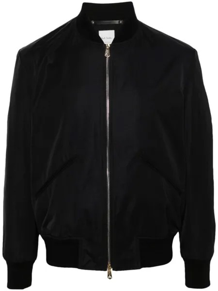 Paul Smith бомбер с воротником-стойкой, черный