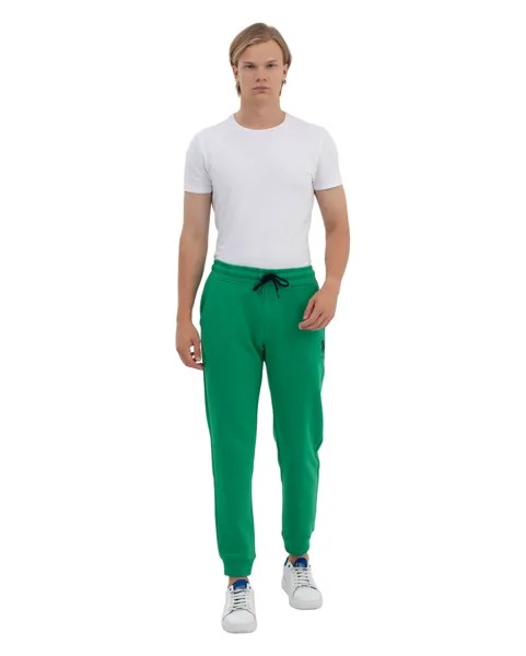 Спортивные брюки мужские U.S. POLO Assn. G081SZ0OP-000-1574064-HEROLDIY023 зеленые L