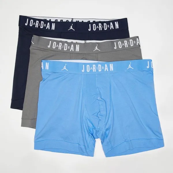 Боксеры Flight Cotton Core Boxer Brief (3 Pack) JORDAN, цвет university blue