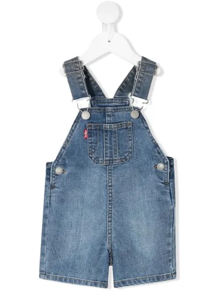 Levi's Kids комбинезон прямого кроя с логотипом