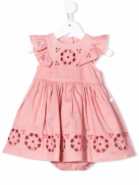 Stella McCartney Kids платье миди с вырезами