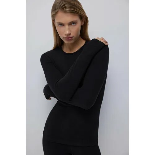 Лонгслив belle you, размер XL/XXL, черный
