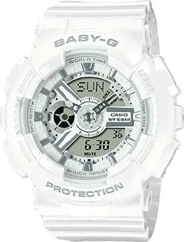 Японские наручные  женские часы Casio BA-110X-7A3. Коллекция Baby-G