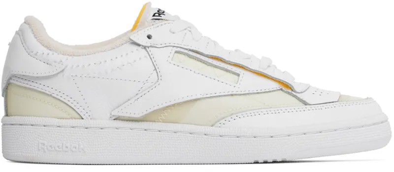 Белые кроссовки Reebok Edition Club C ‘Memory Of’ Maison Margiela