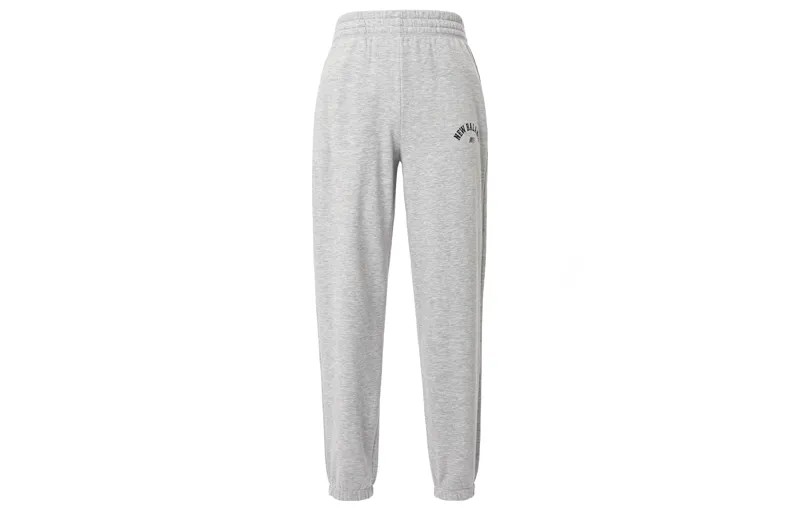 Трикотажные спортивные штаны женские серые New Balance