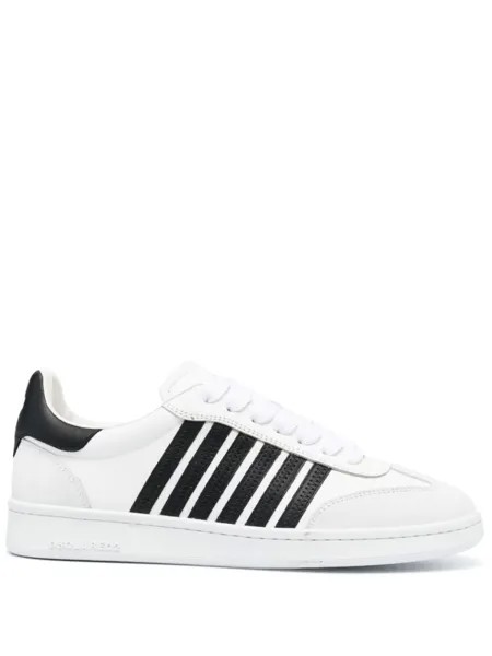 Dsquared2 кеды Boxer, белый