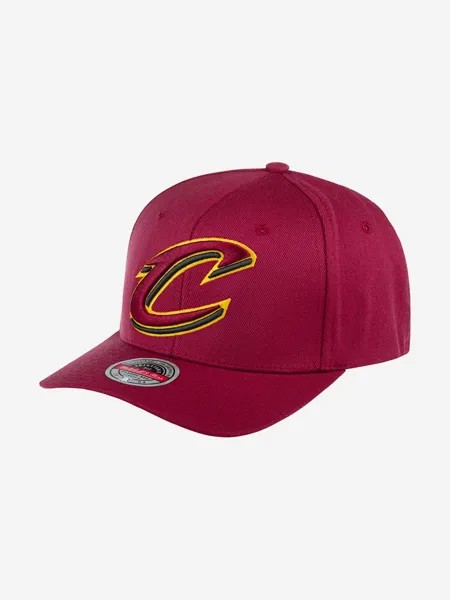 Бейсболка MITCHELL NESS HHSS3257-CCAYYPPPMARO Cleveland Cavaliers NBA (малиновый), Мультицвет