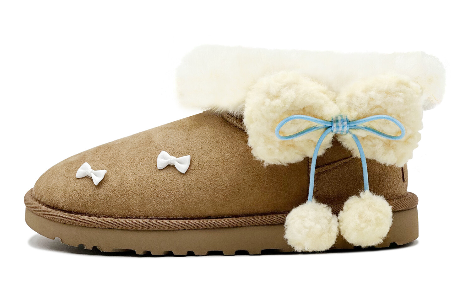 CLASSIC ULTRA MINI Зимние ботинки женские каштановые Ugg