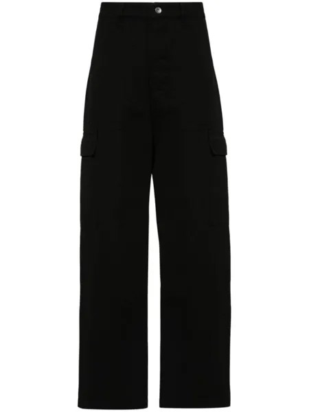 Rick Owens DRKSHDW прямые брюки карго, черный