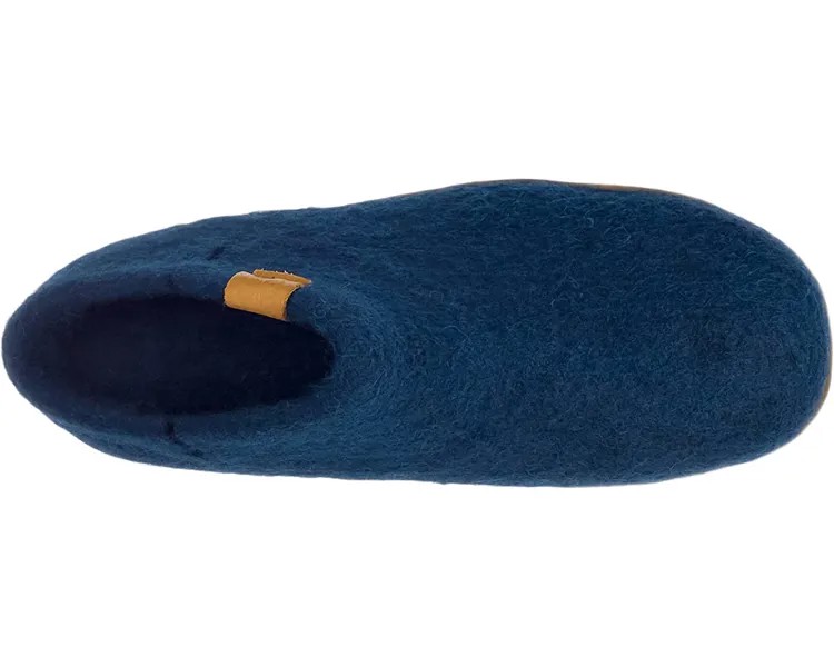 Слипперы Bootie with Rubber Sole Baabushka, нави