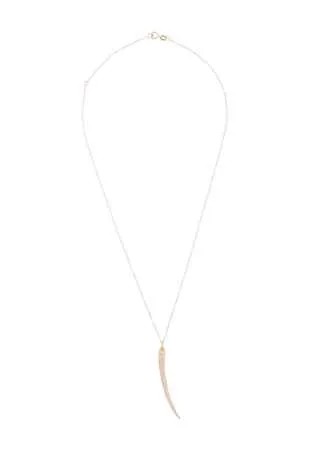 Zofia Day horn pendant necklace
