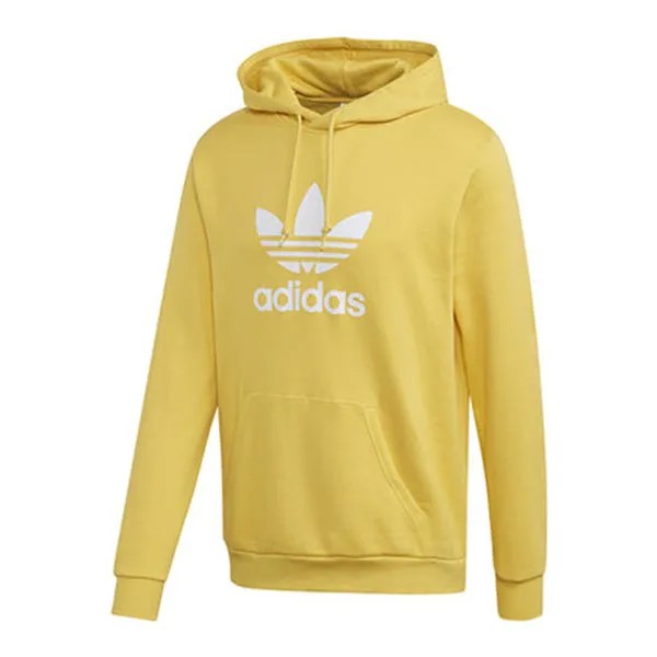 Толстовка Men's adidas originals logo Printing Yellow, желтый