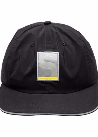Supreme шестипанельная кепка коллекции FW18 с нашивкой-логотипом