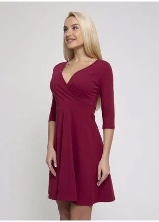 Платье Lunarable, размер 48 (L), красный